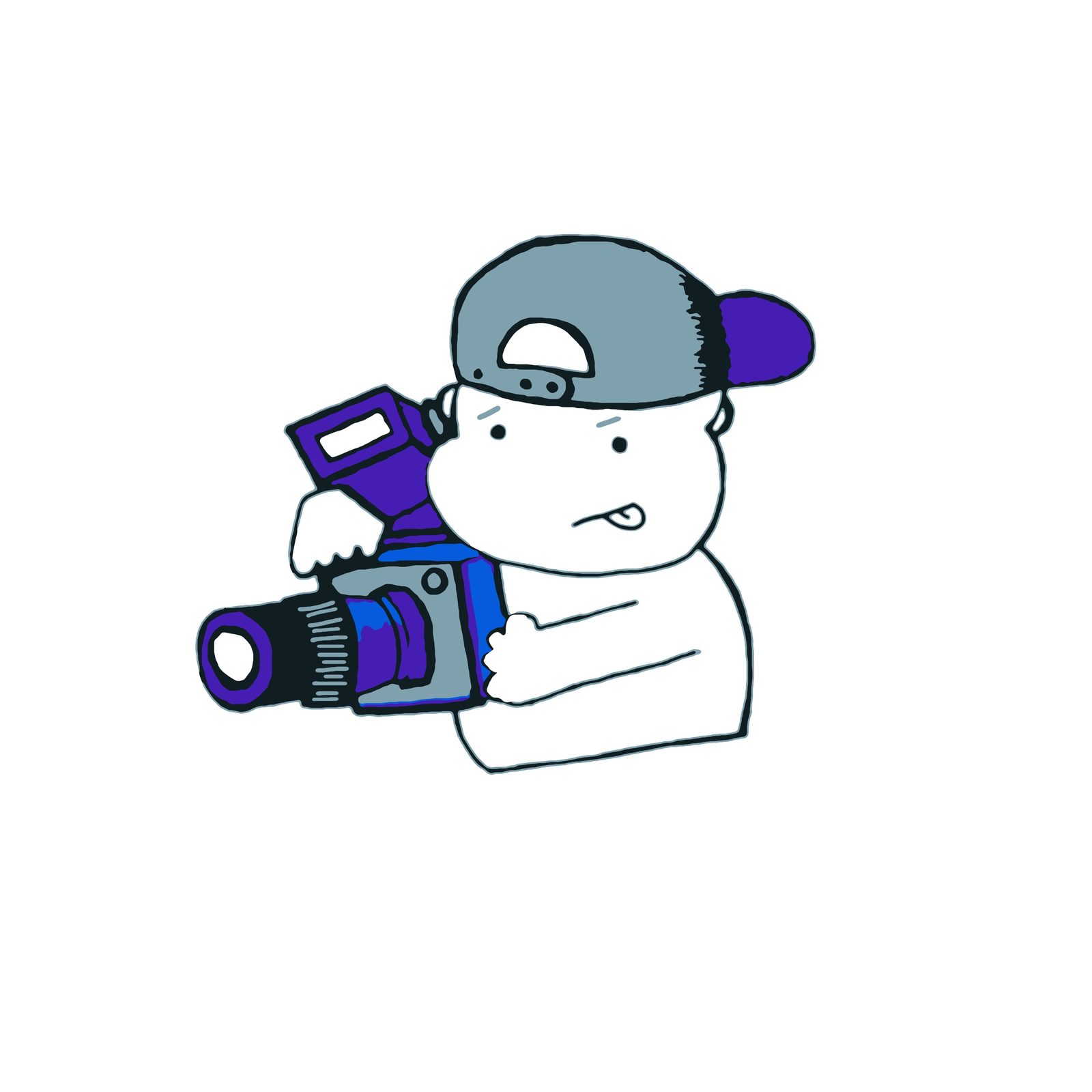 Lil Photographer — digital illustration