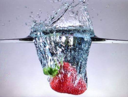 Studio strawberry — still life